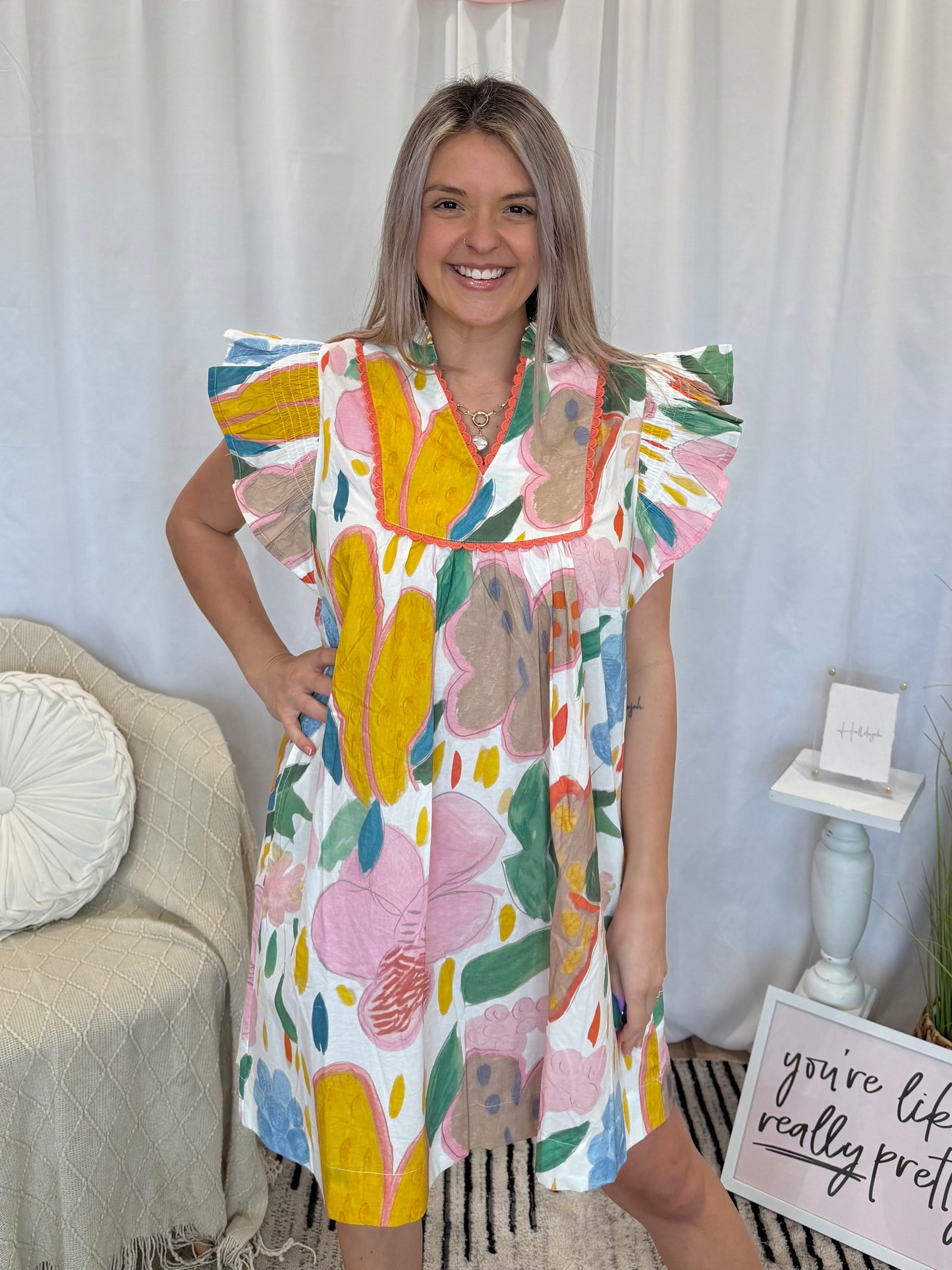 Easter Egg Dress (Pockets!)