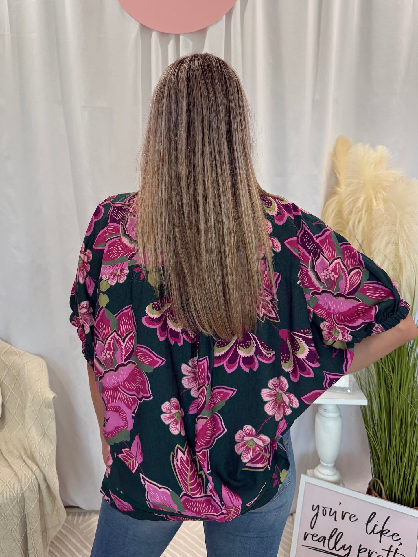 Orchid Bloom Top