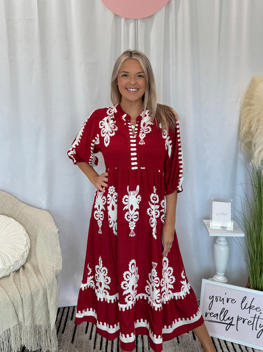 Cranberry French Quarter Dress
