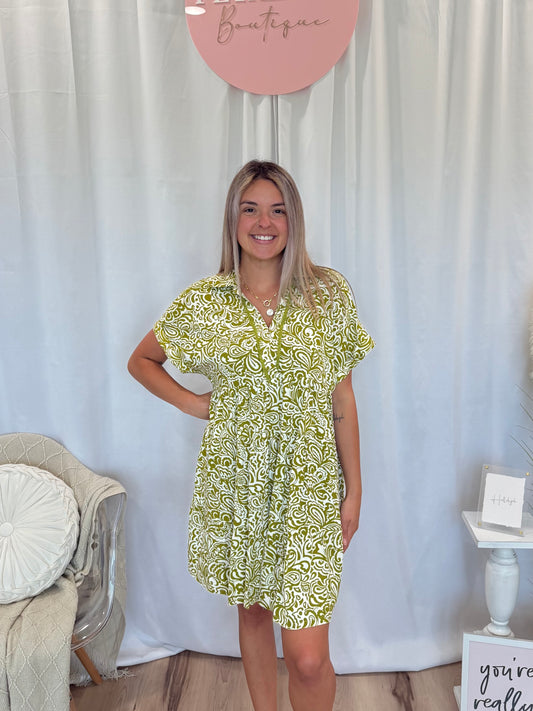 Avocado Love Dress