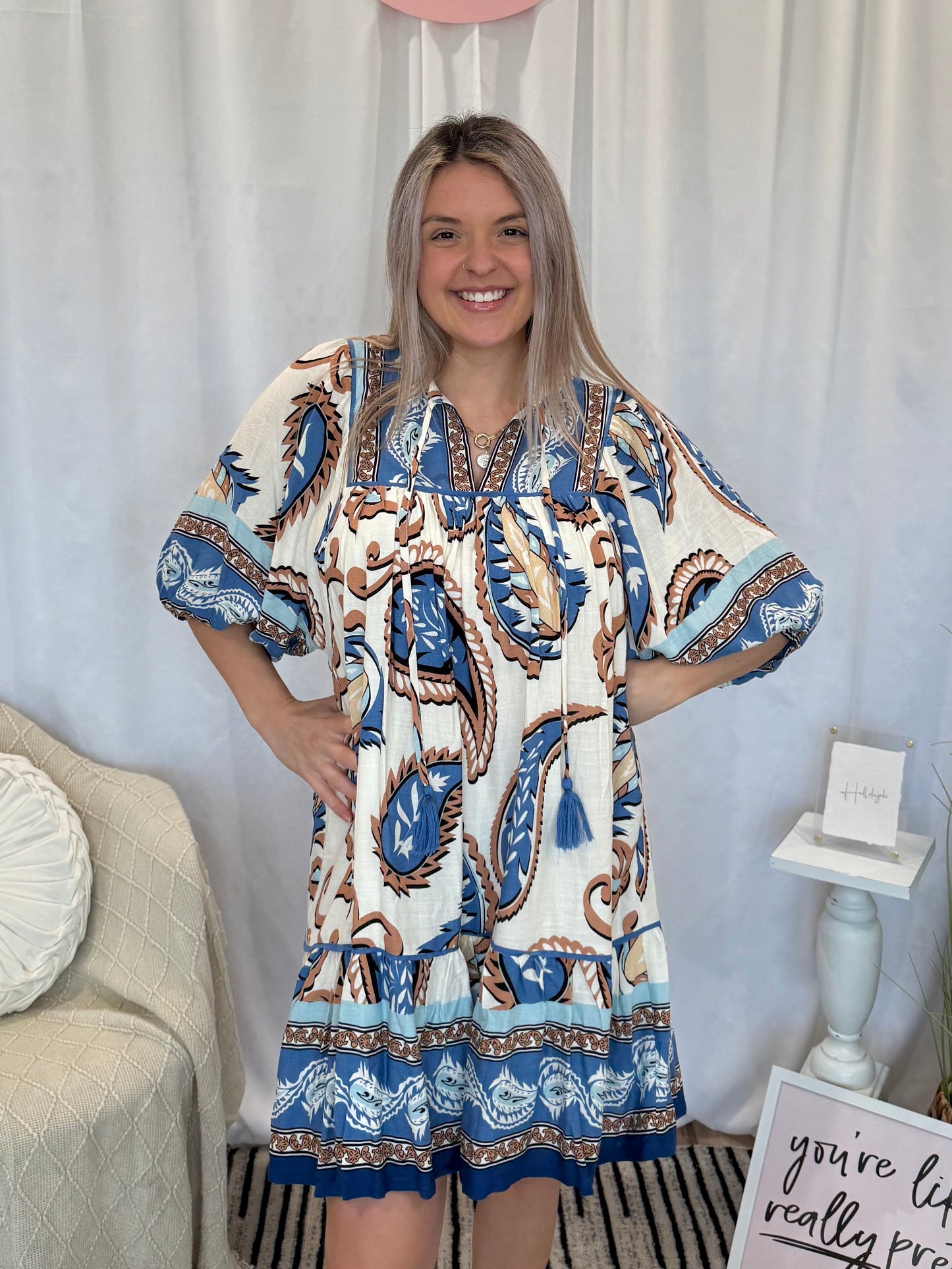 Miss Me Much Blue Dress