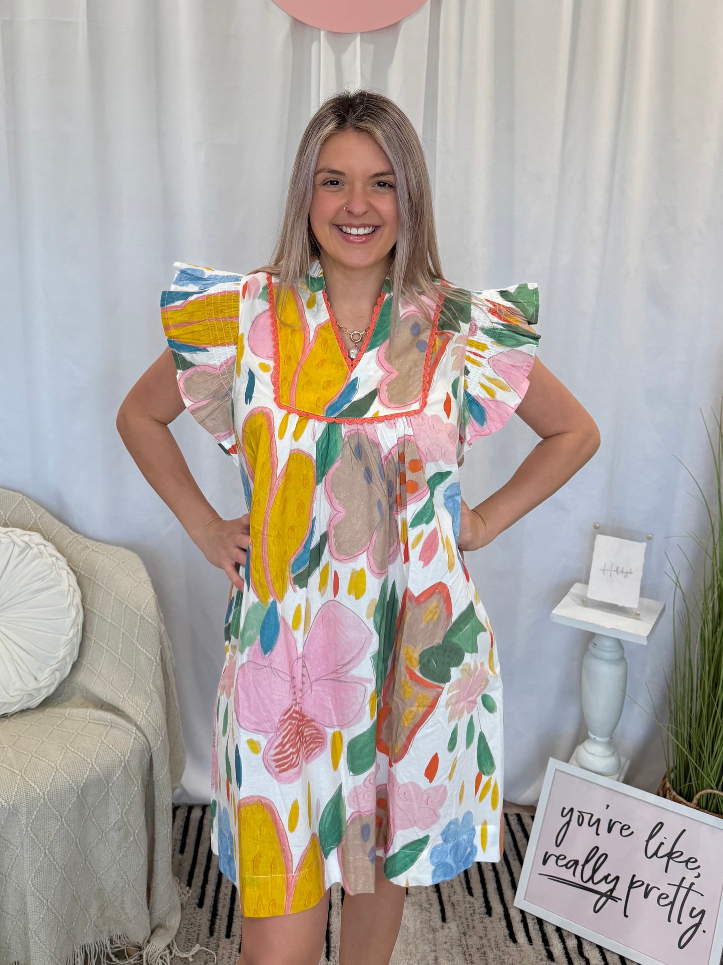Easter Egg Dress (Pockets!)