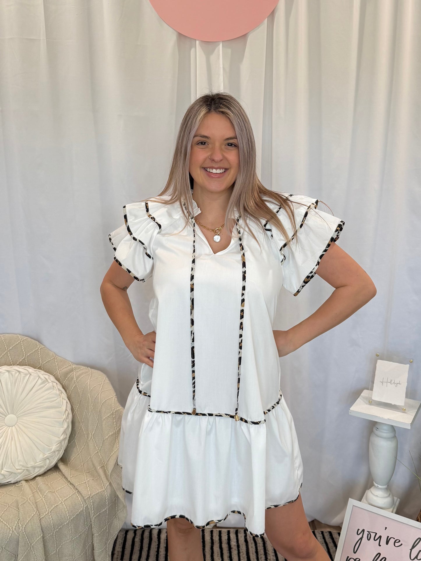 Feminine Flair Dress (Pockets!)