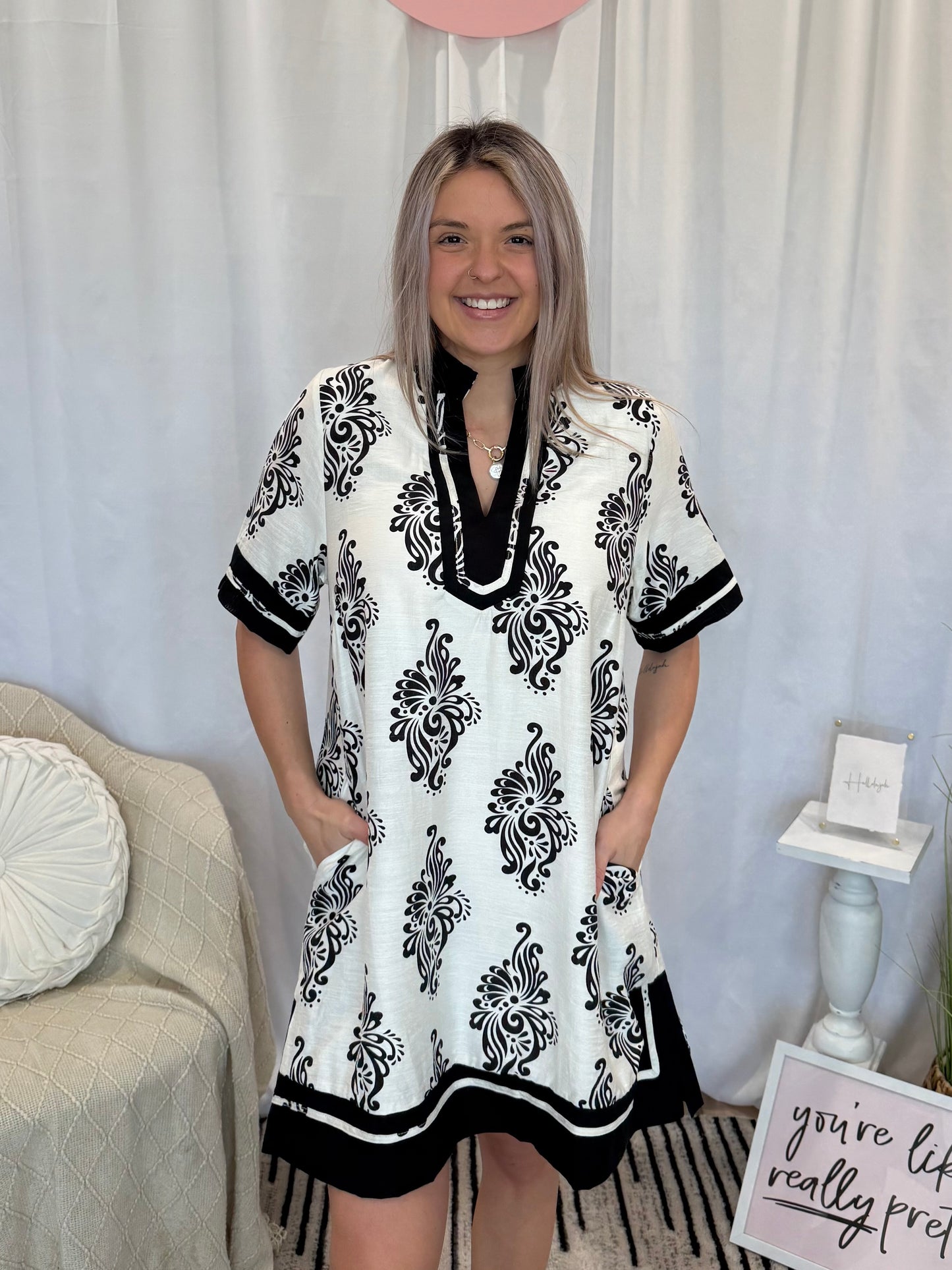 Northern Shore Dress (Pockets!)