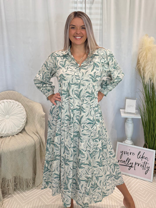 Lovely Linen Dress (Pockets!)