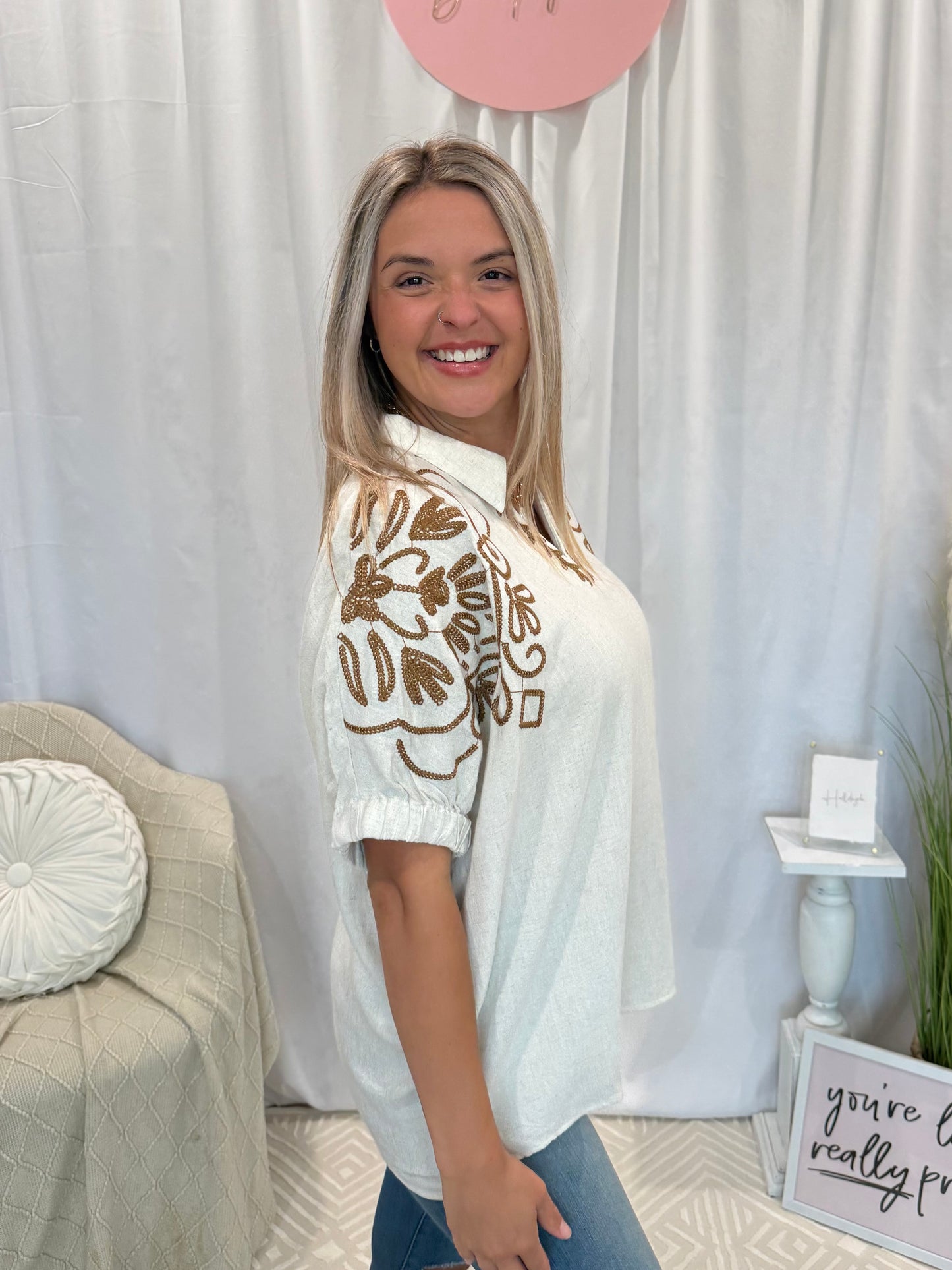 Sandy Oasis Top