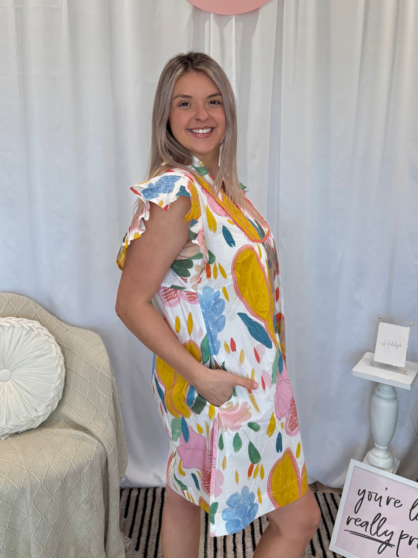 Easter Egg Dress (Pockets!)