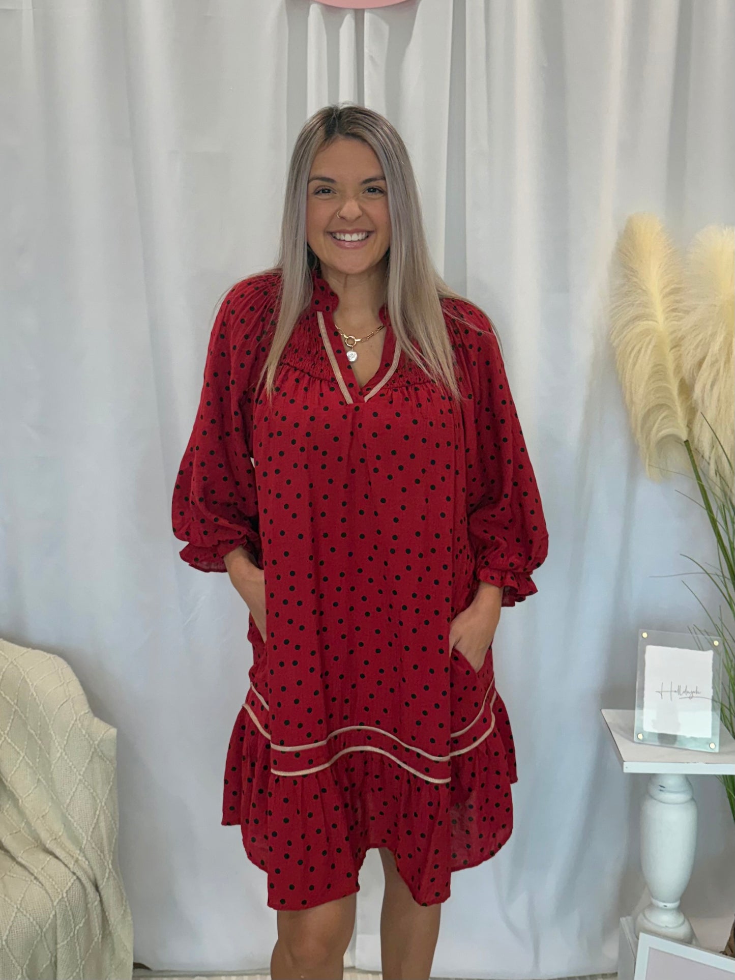 Scarlett Flair Dress (Pockets!)