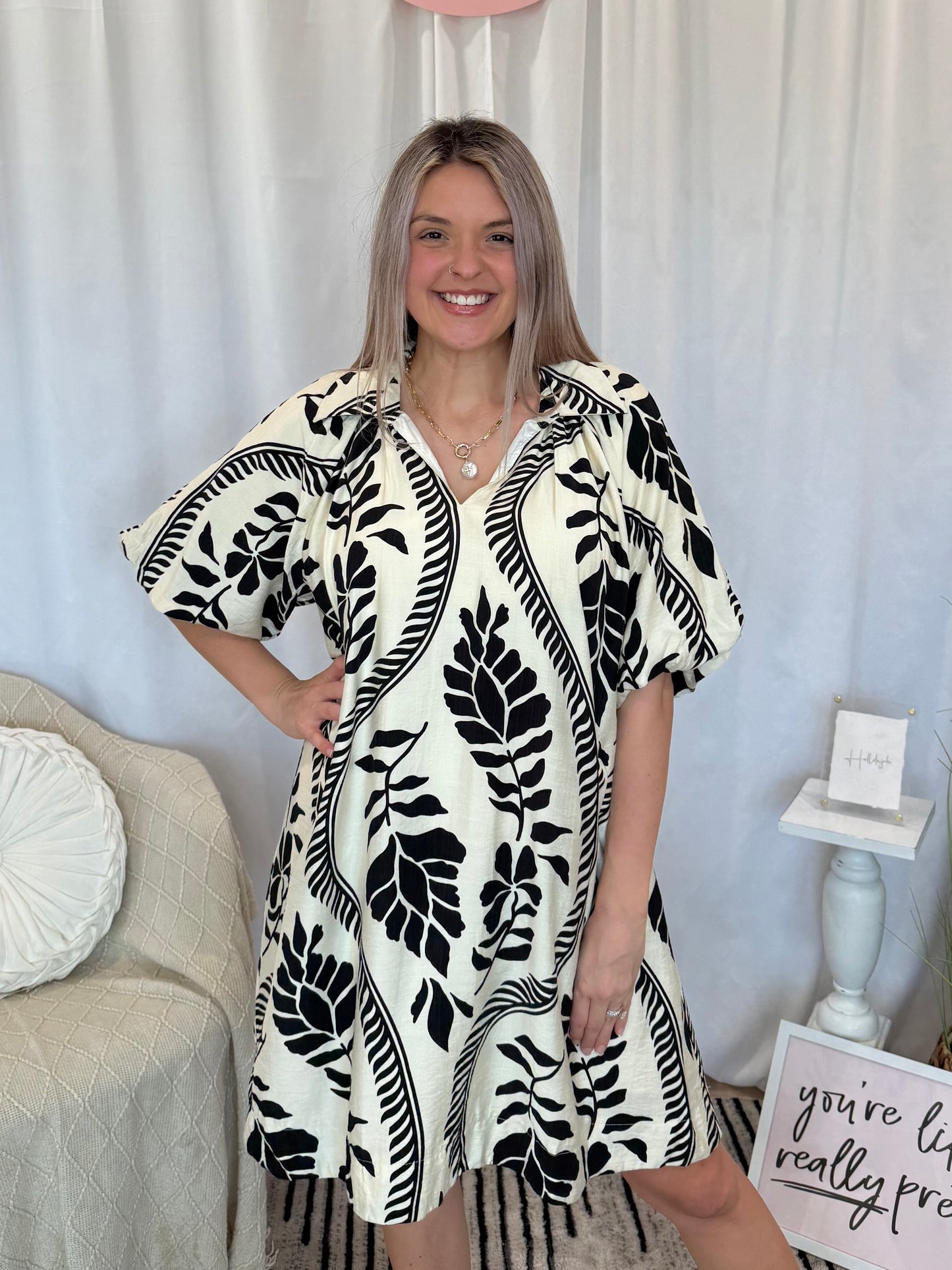 Ebony Forest Dress (Pockets!)