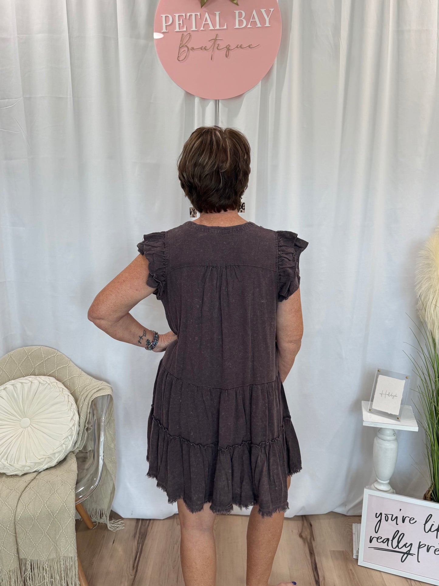 Ash Ruffe Dress