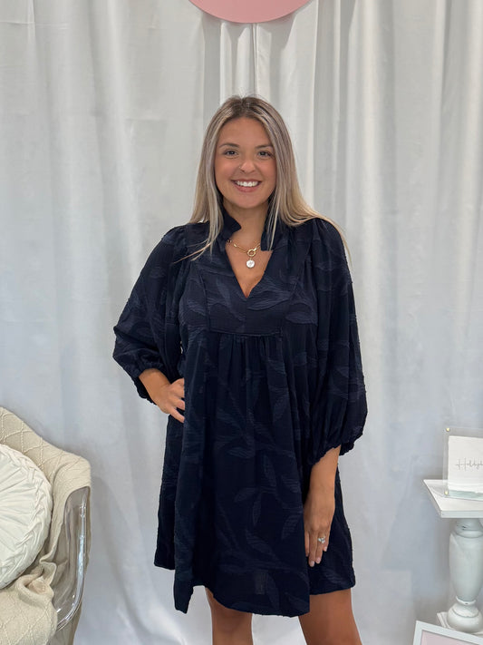 Signature Navy Dress