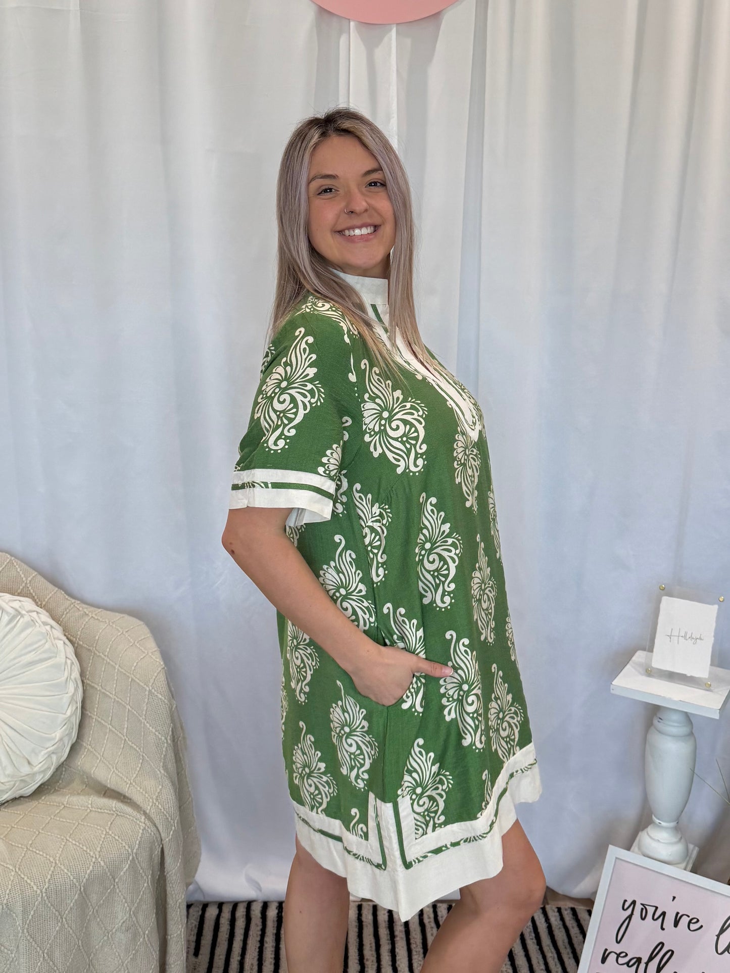 Southern Shore Dress (Pockets!)