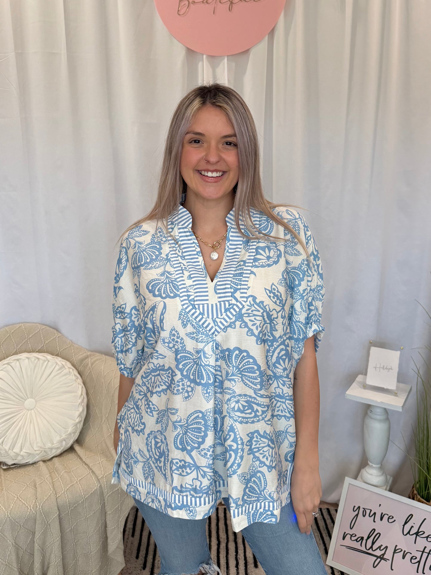 Blueberry Vanilla Top