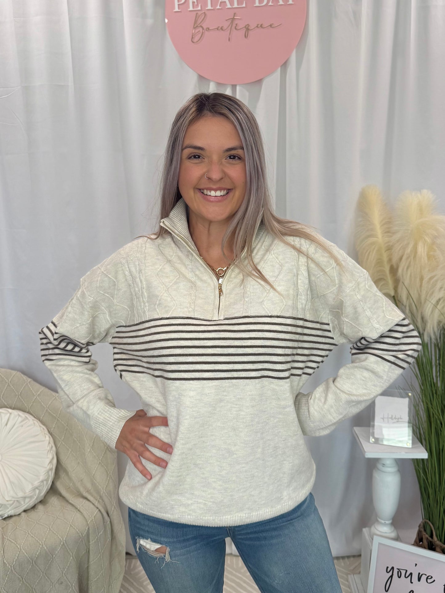 Cozy Cream Sweater