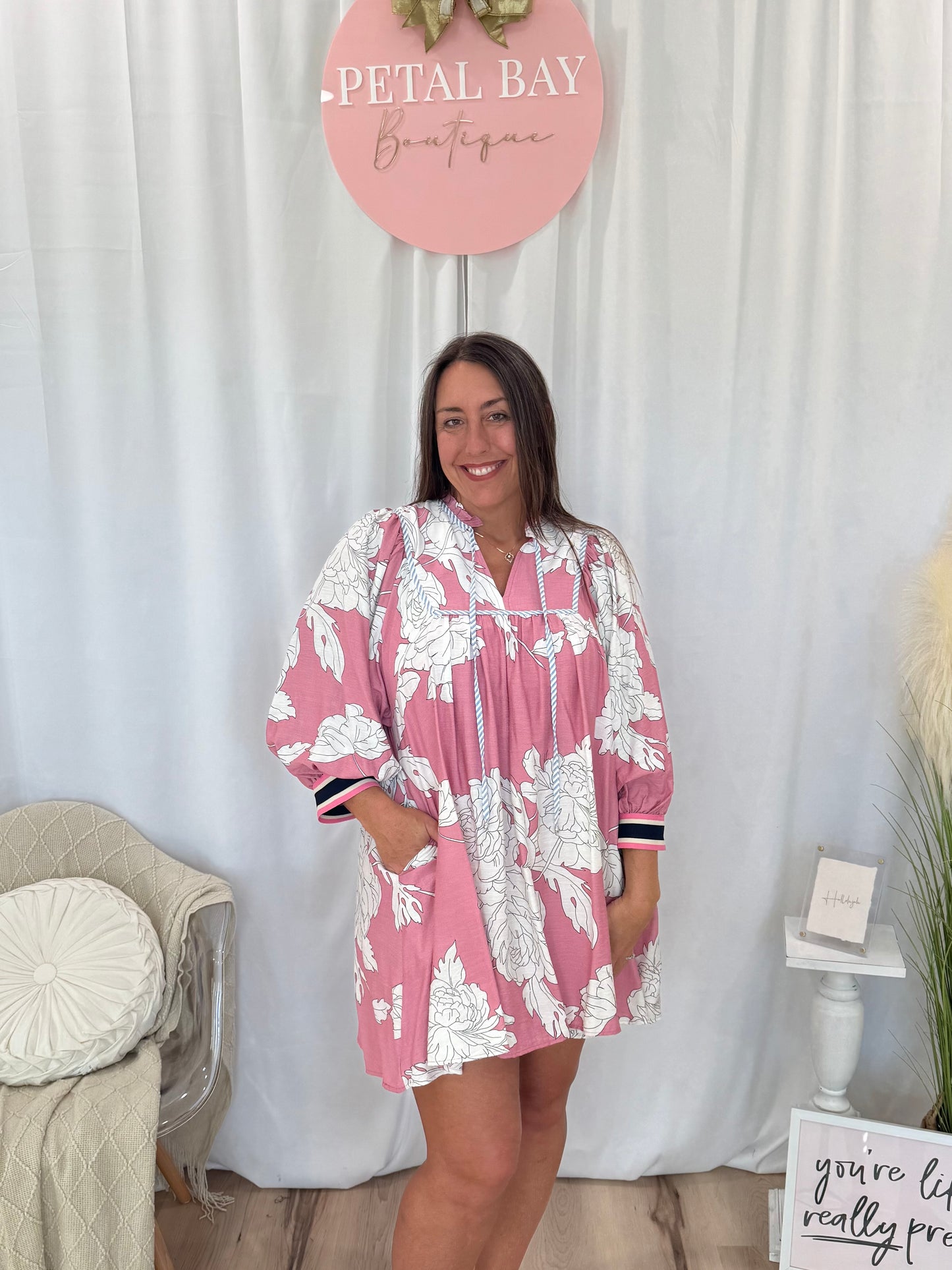 Rosé All Day Dress