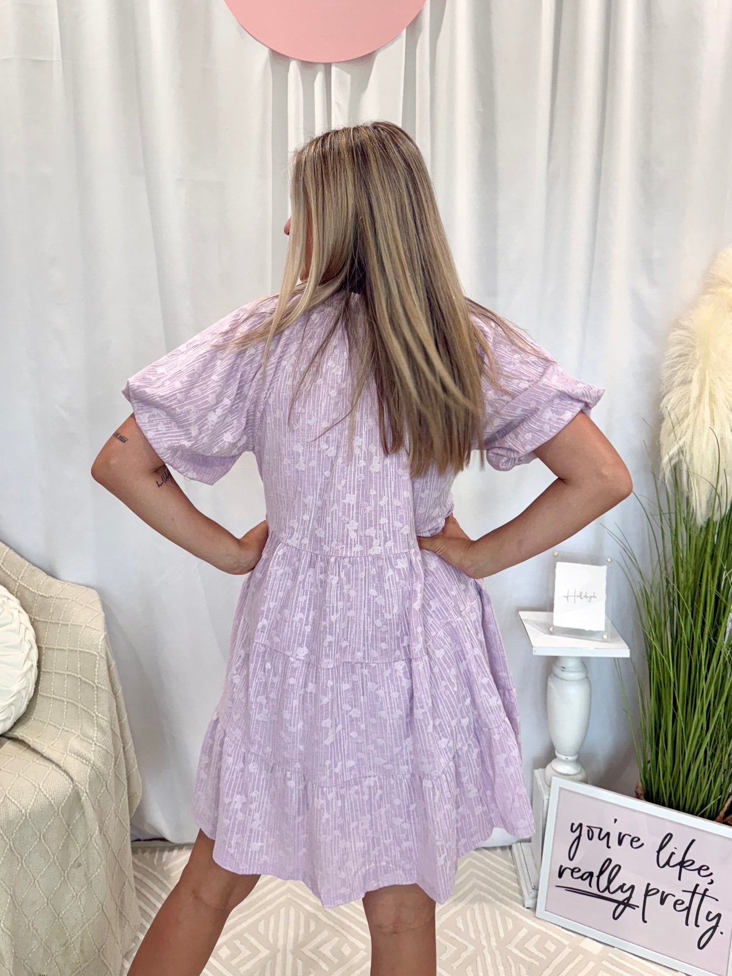 Sweet Orchid Dress (Pockets!)