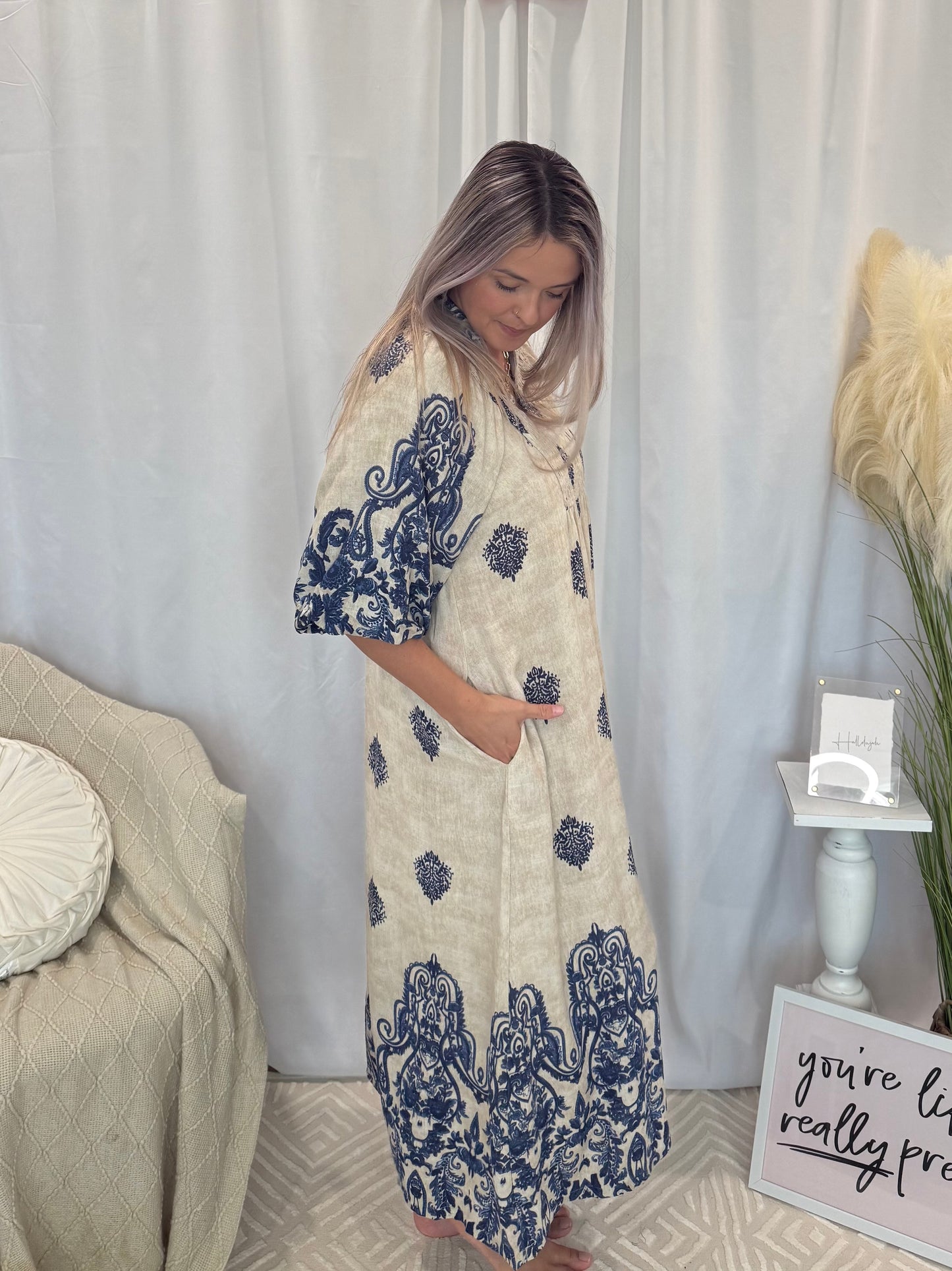 Simple Serenity Dress (Pockets!)