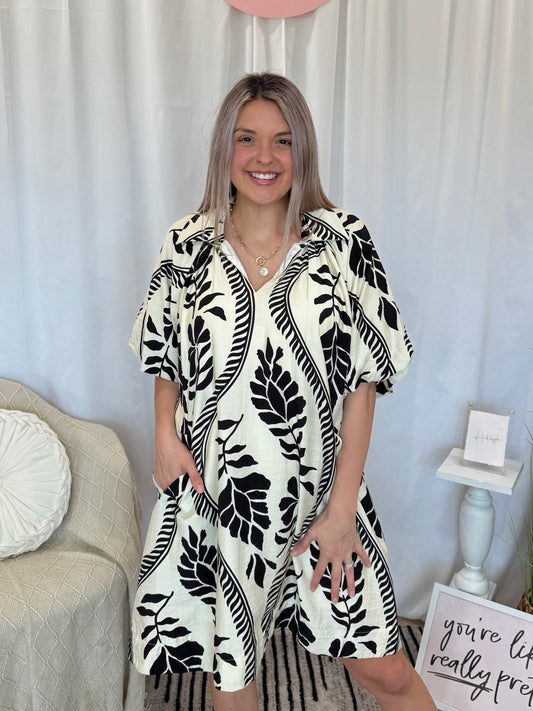 Ebony Forest Dress (Pockets!)