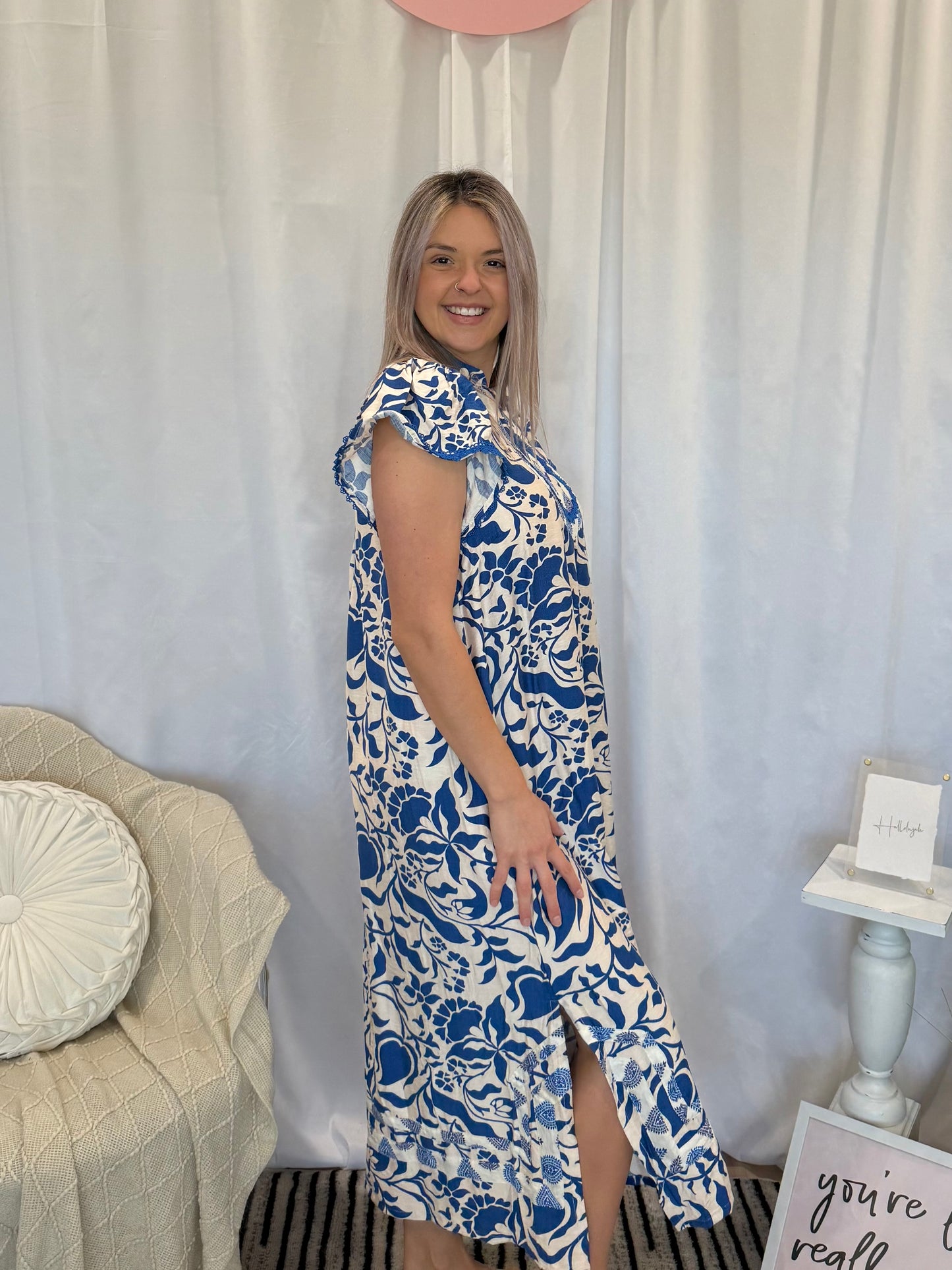 Blueberry Espresso Dress (Pockets)