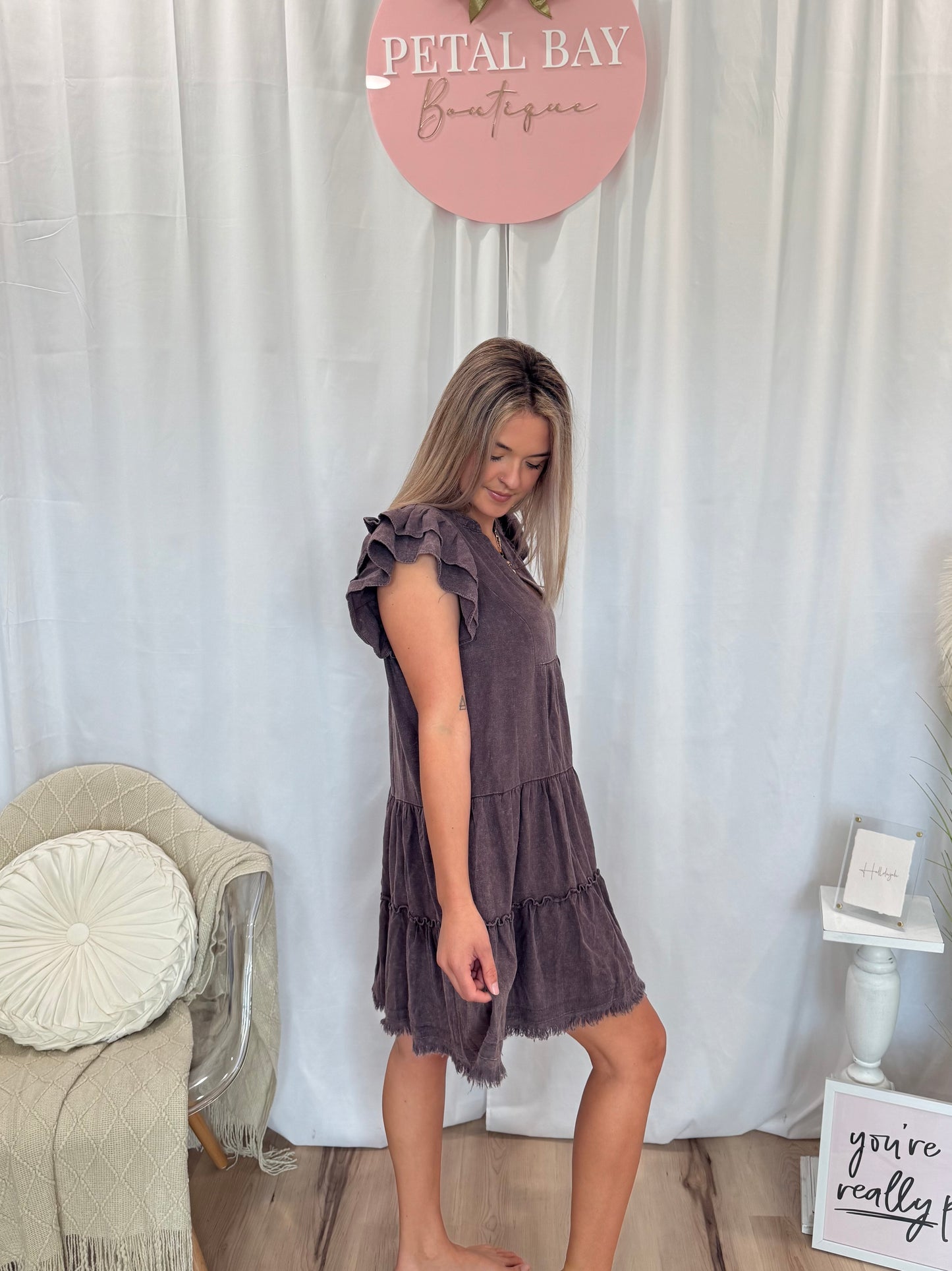 Ash Ruffe Dress