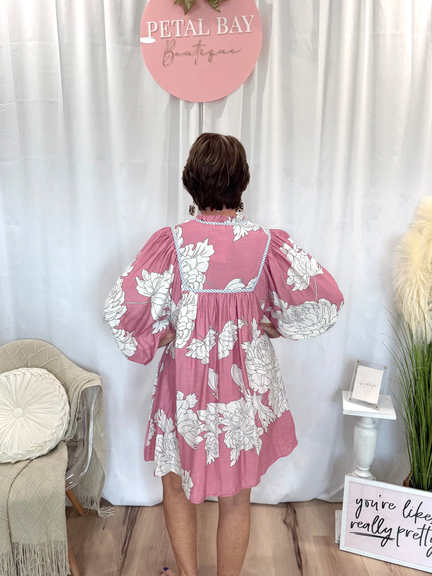 Rosé All Day Dress