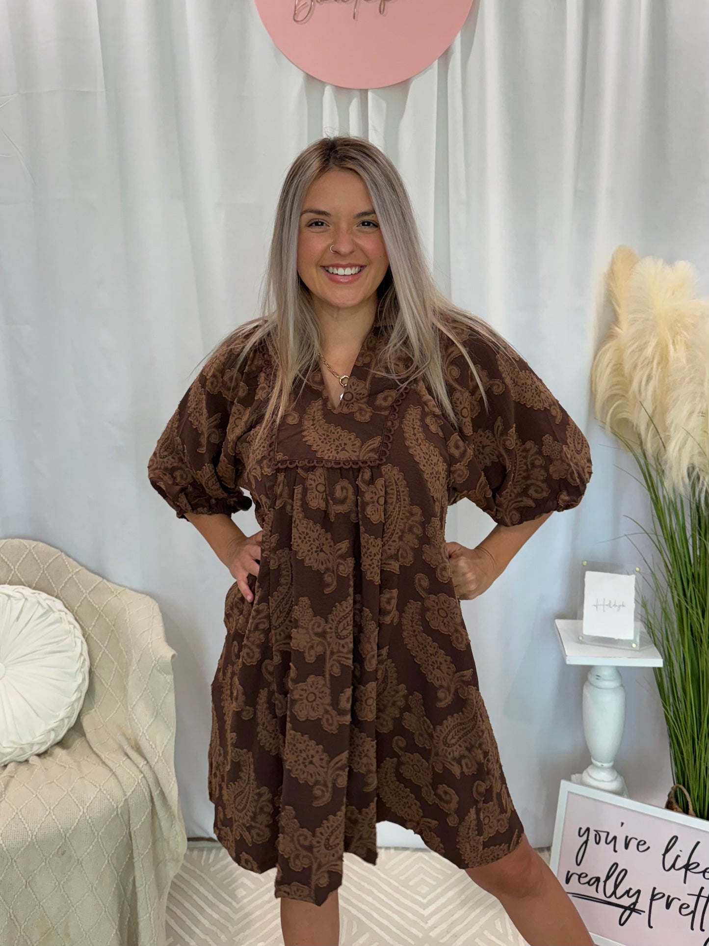 For the Love of Brown Dress (Pockets!)