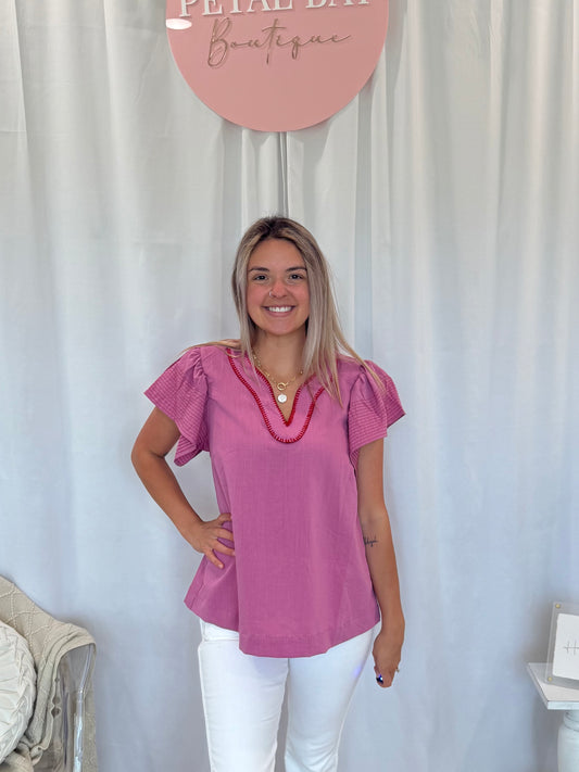 Raspberry Sorbet Top