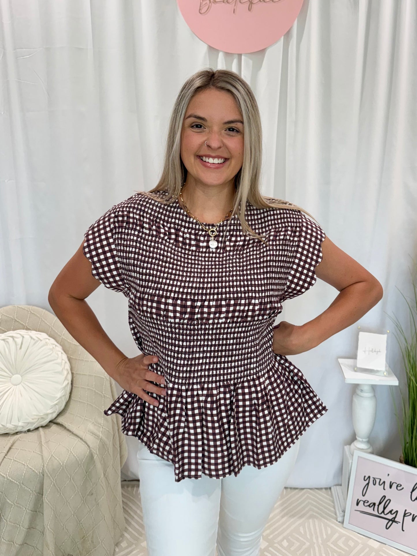 Beautifully Brown Top