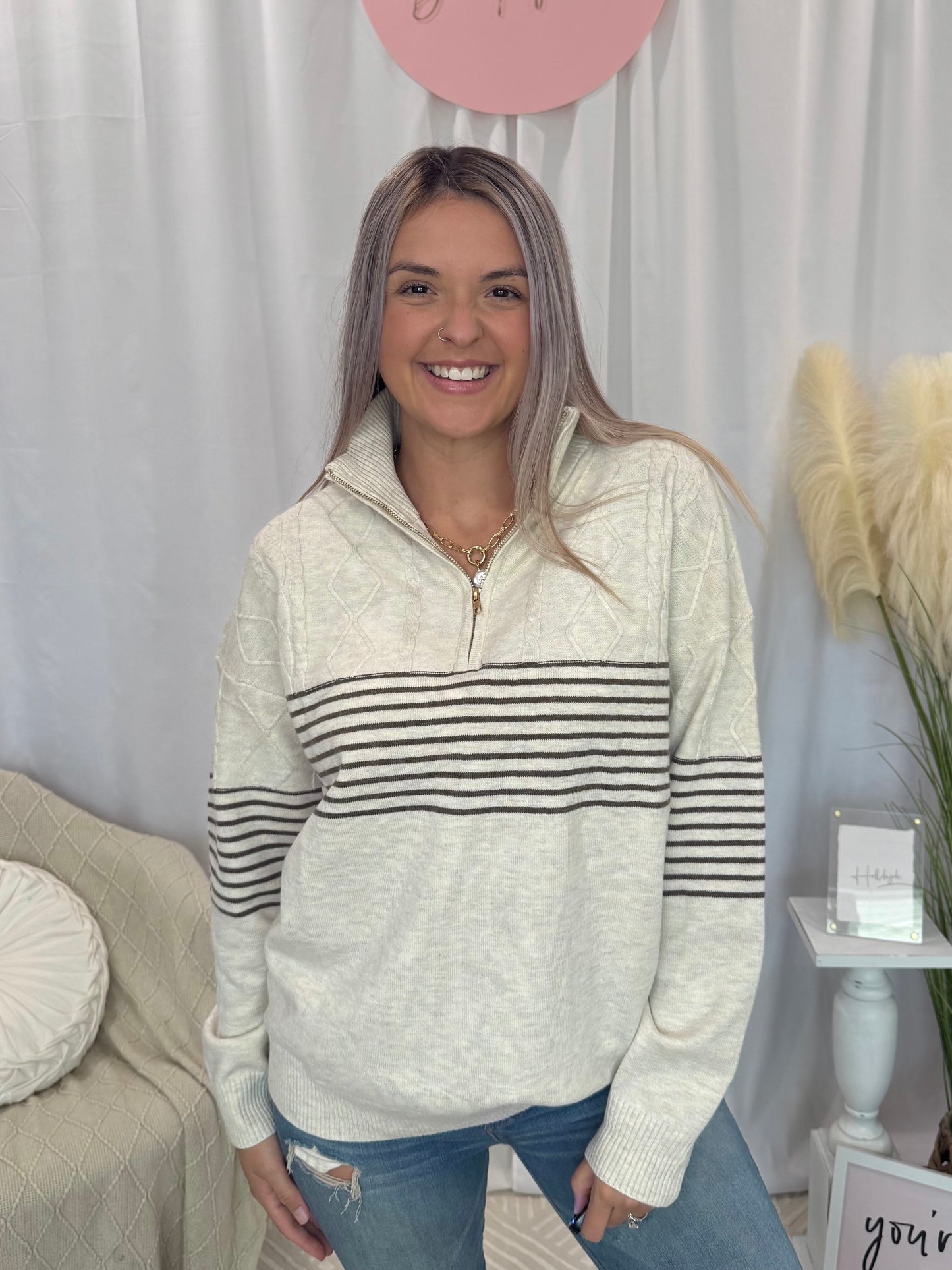 Cozy Cream Sweater