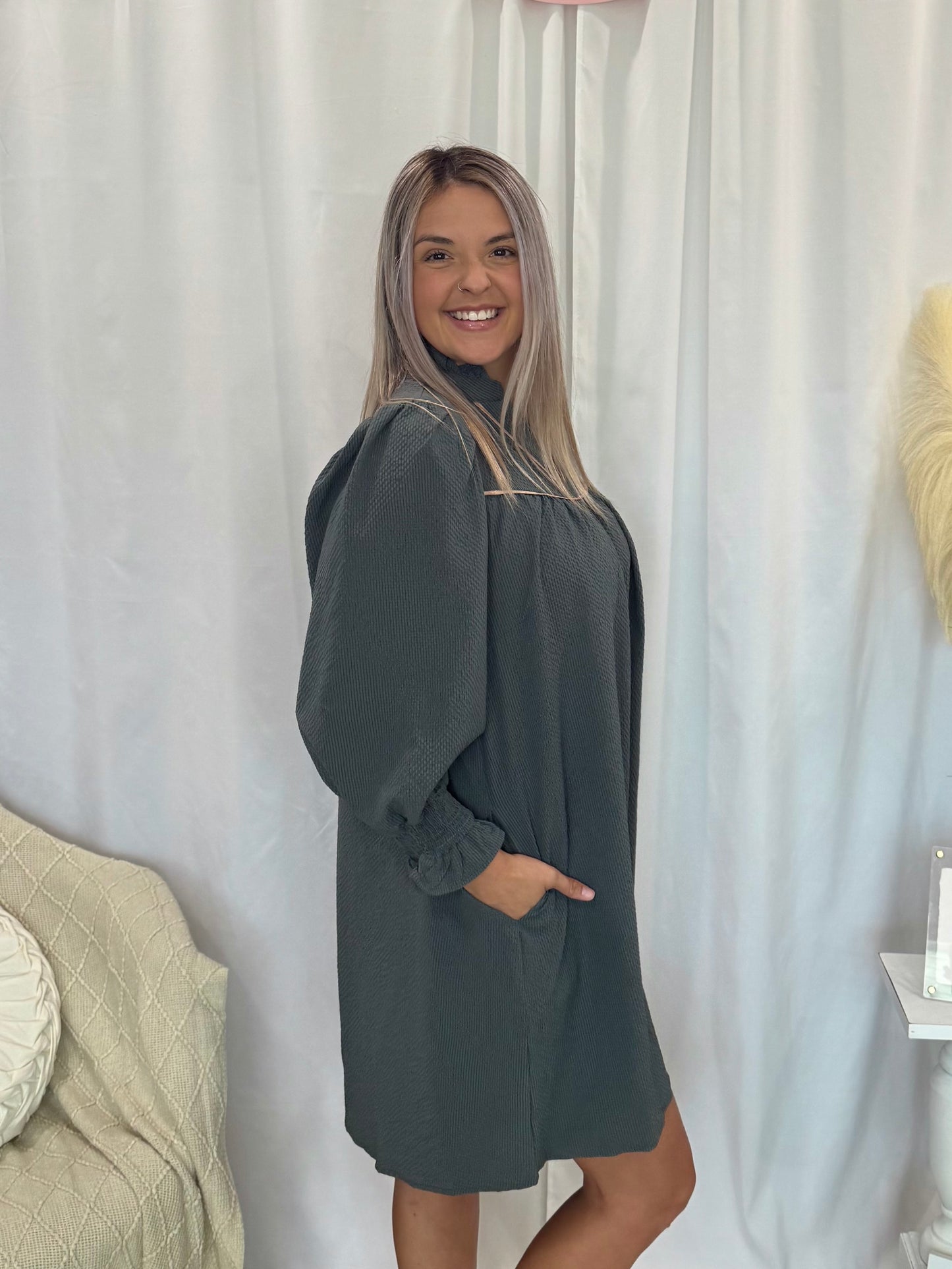 Olivine Dress (Pockets!)