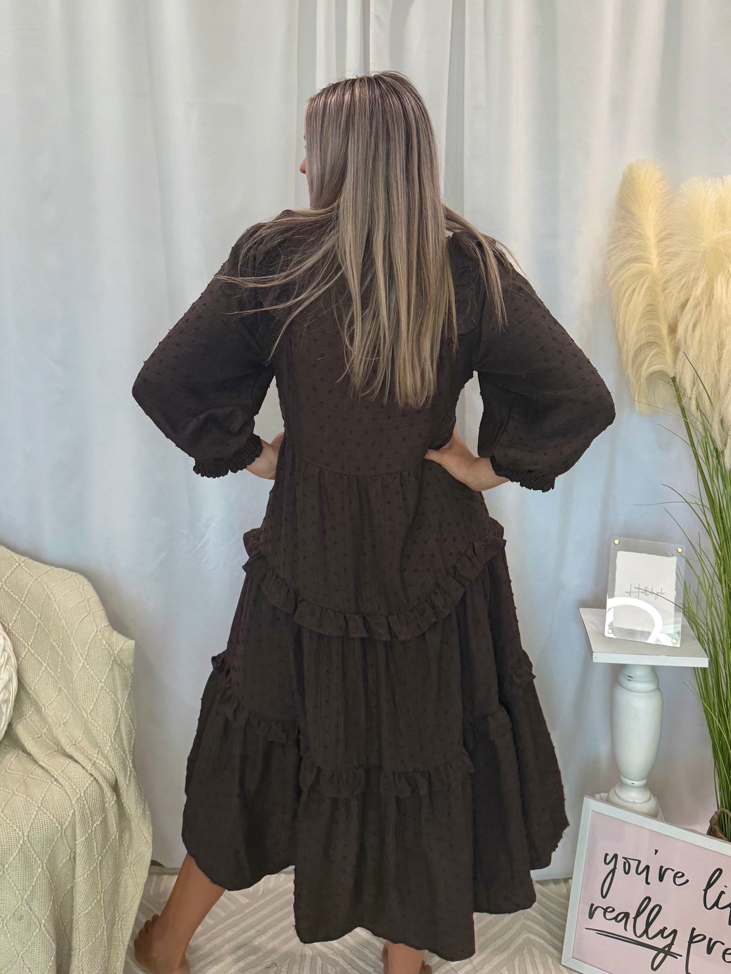Whipped Walnut Dress (Pockets!)