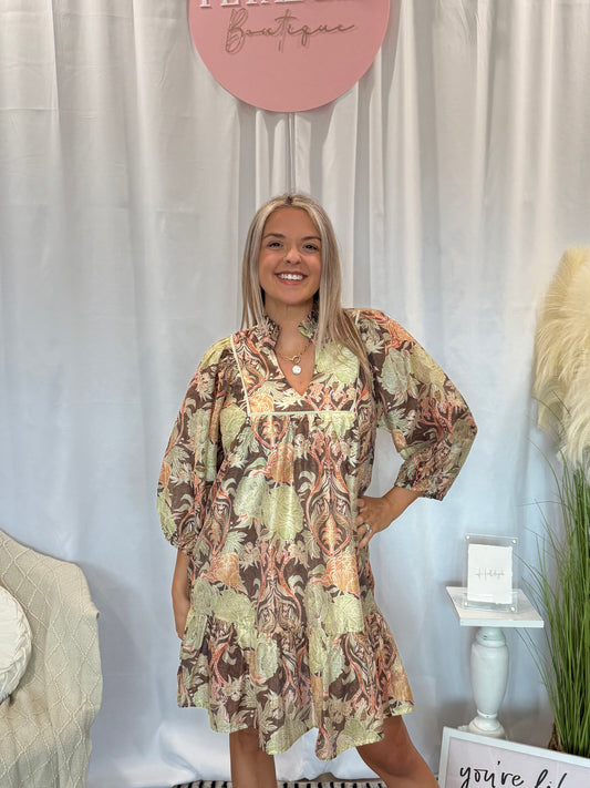 Falling Leaves Dress