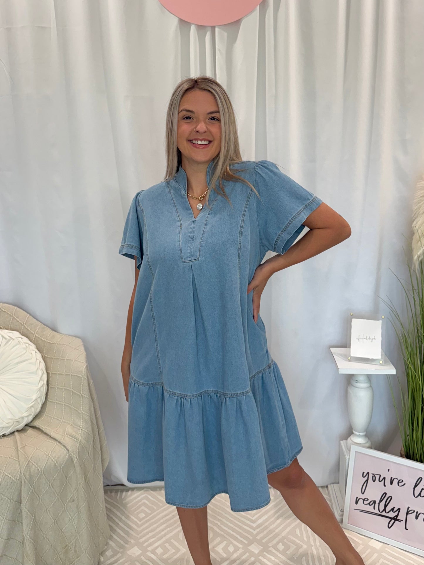 This Is It Denim Dress