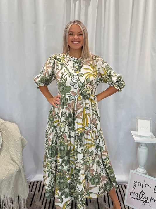 Fern Haven Dress (Pockets!)