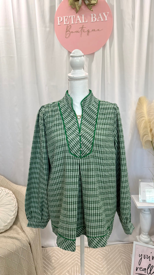 Merry Mistletoe Top