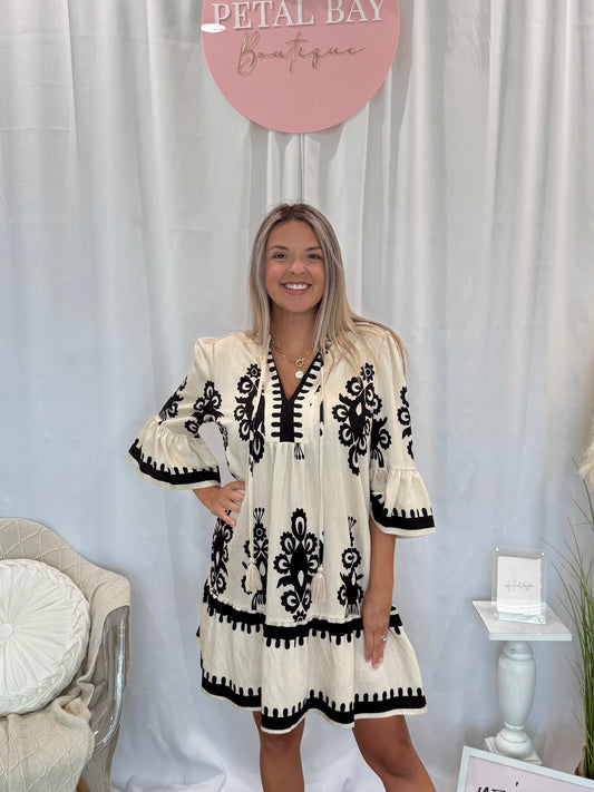 Cutest Ever Cream Dress