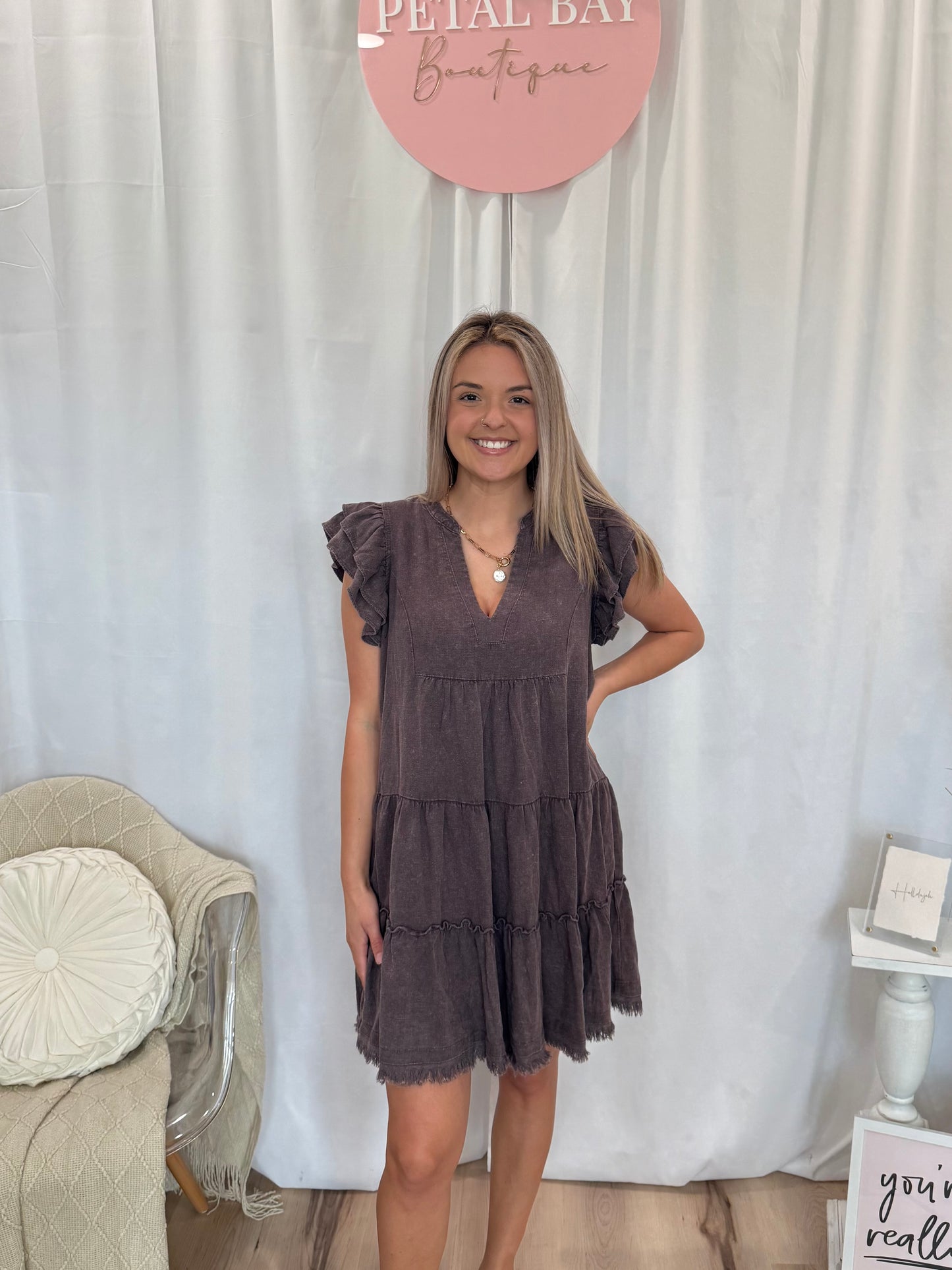 Ash Ruffe Dress
