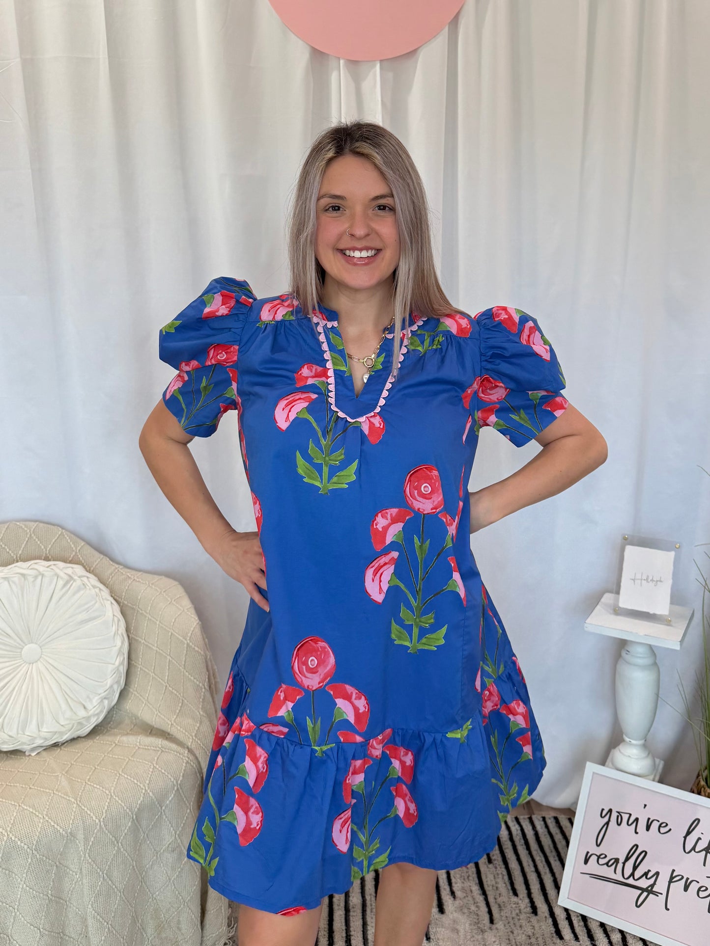 Pink Pop Berry Dress