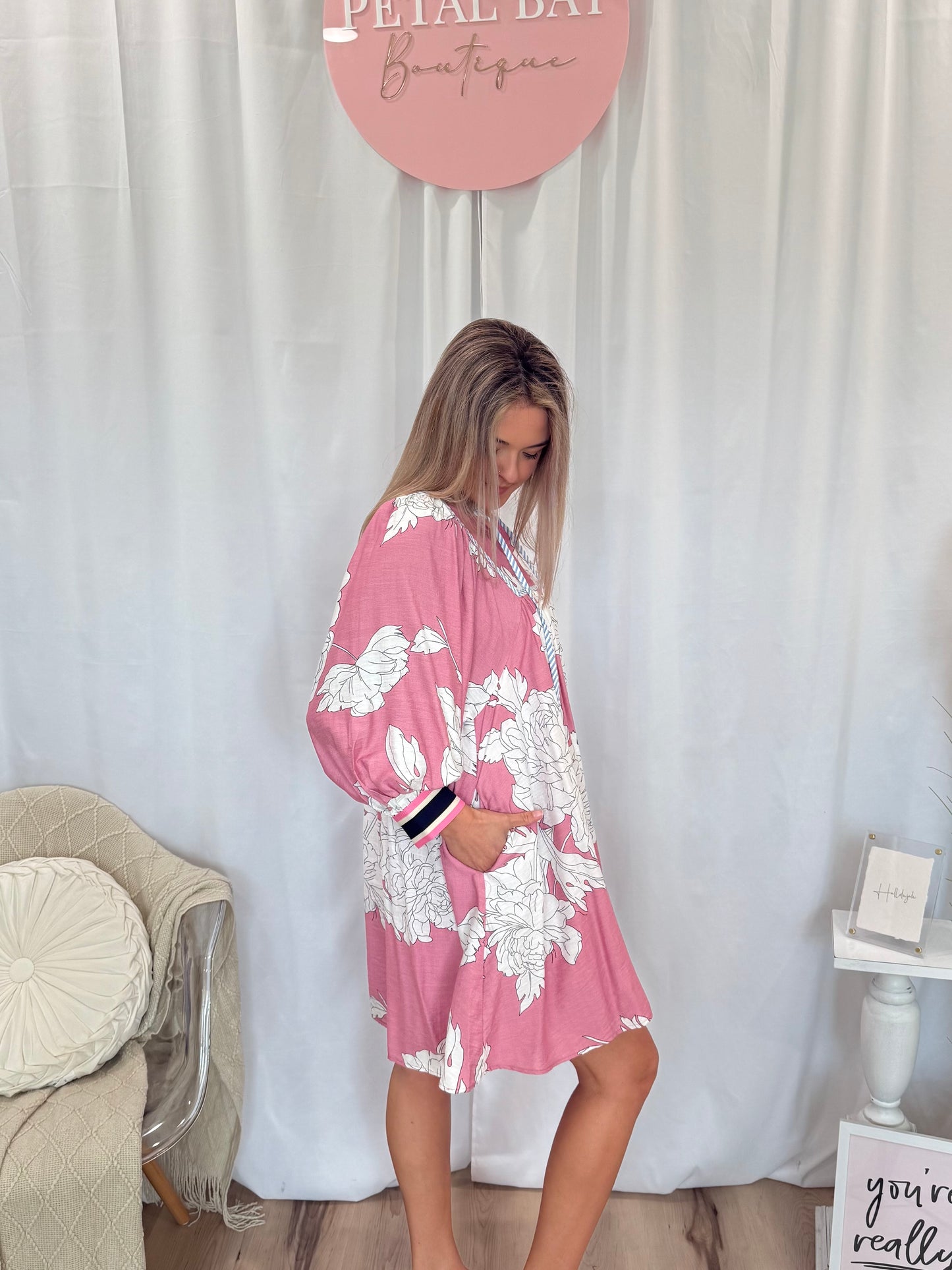 Rosé All Day Dress