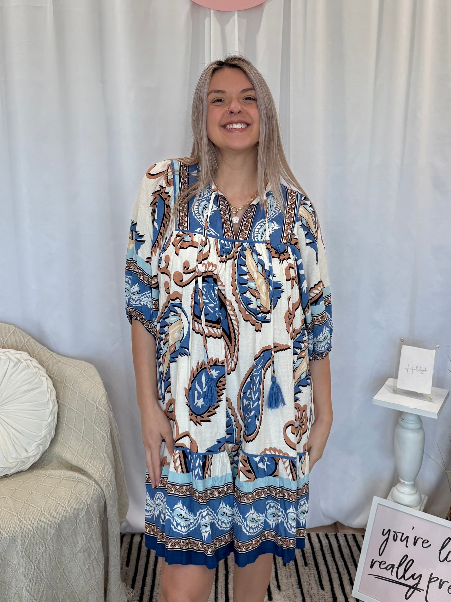 Miss Me Much Blue Dress