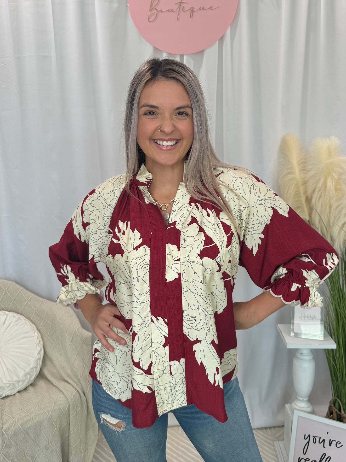 Ruby Delight Top