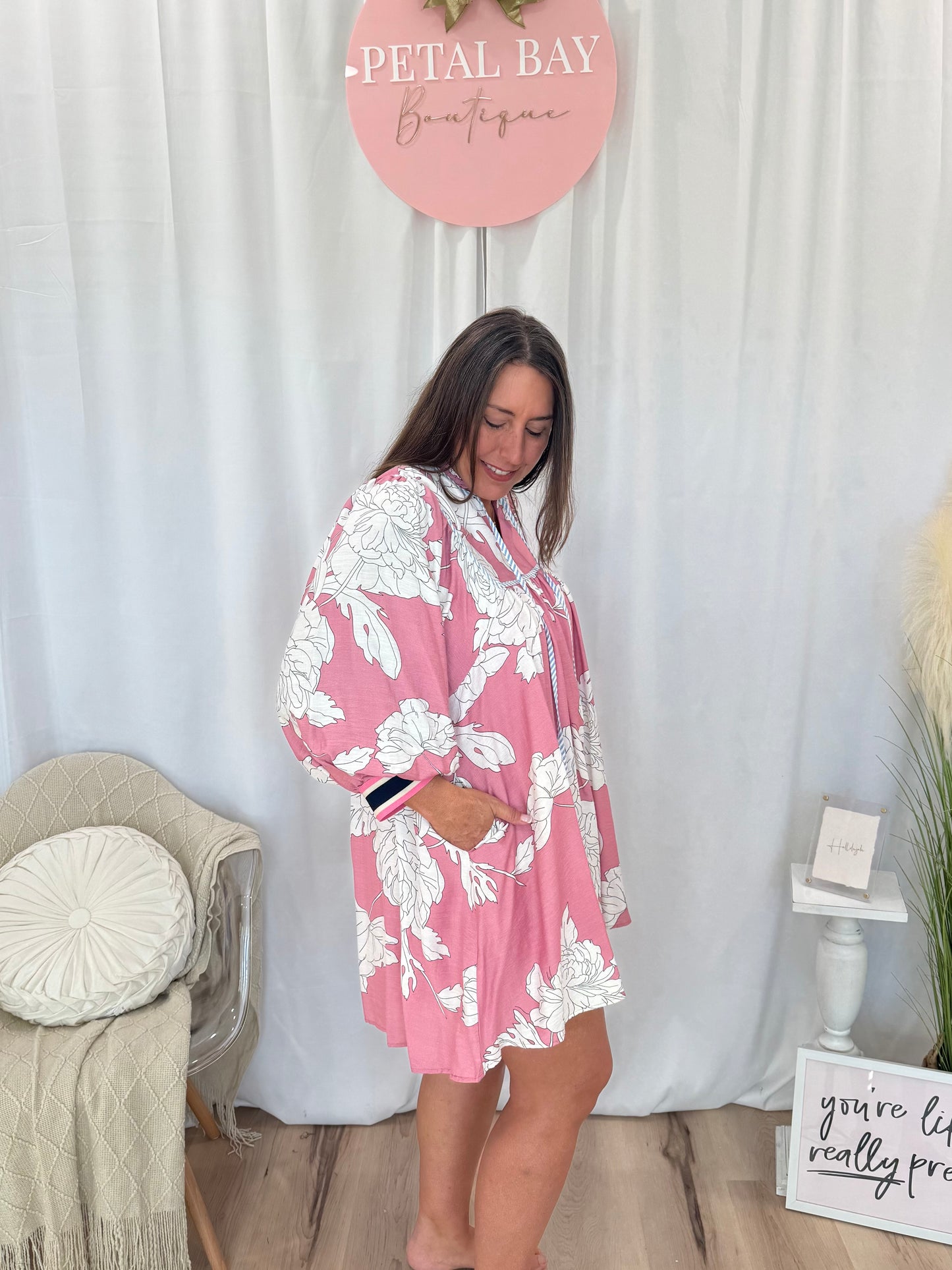 Rosé All Day Dress