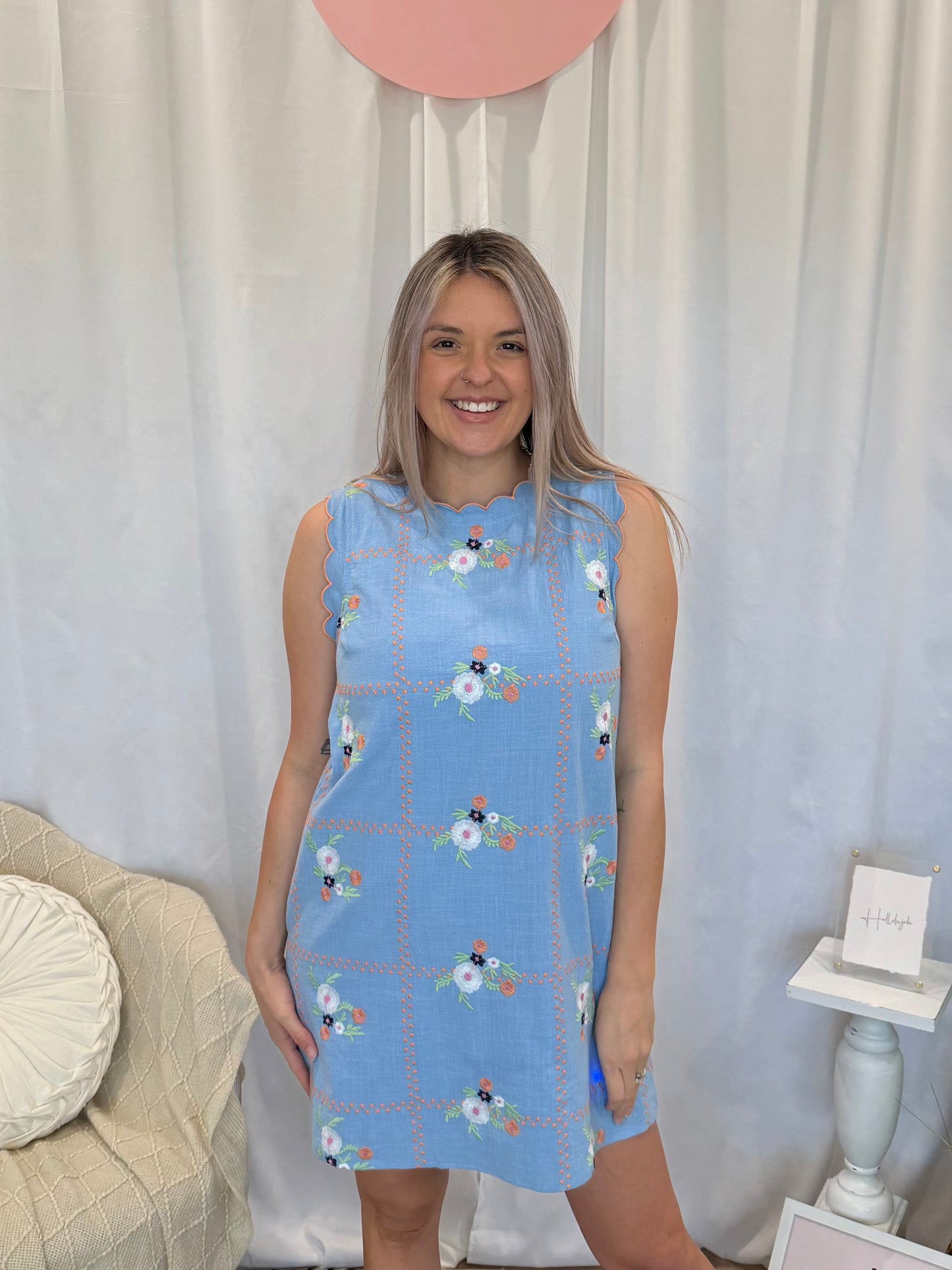 Beachside Wave Dress (Pockets!)