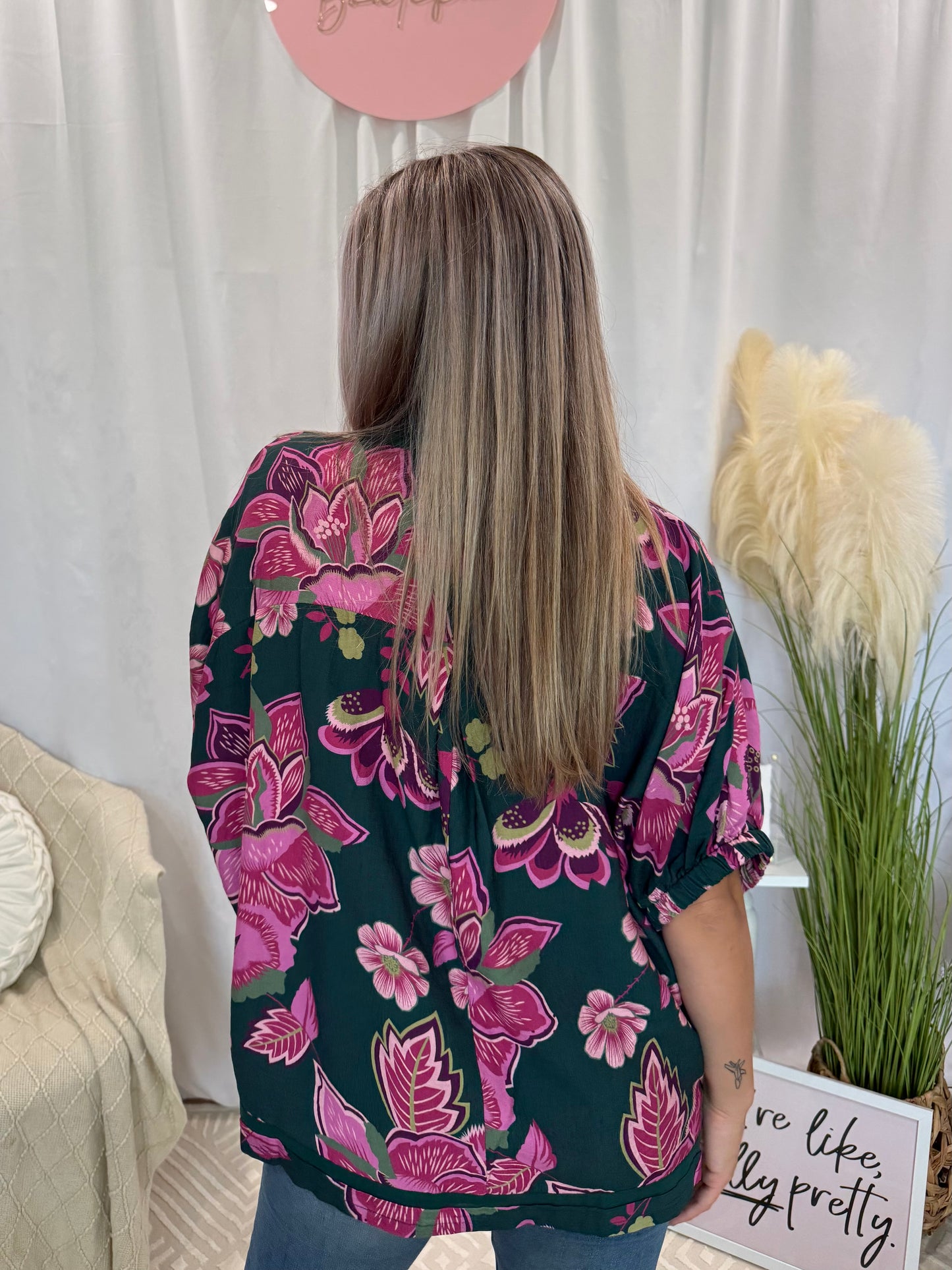 Orchid Bloom Top