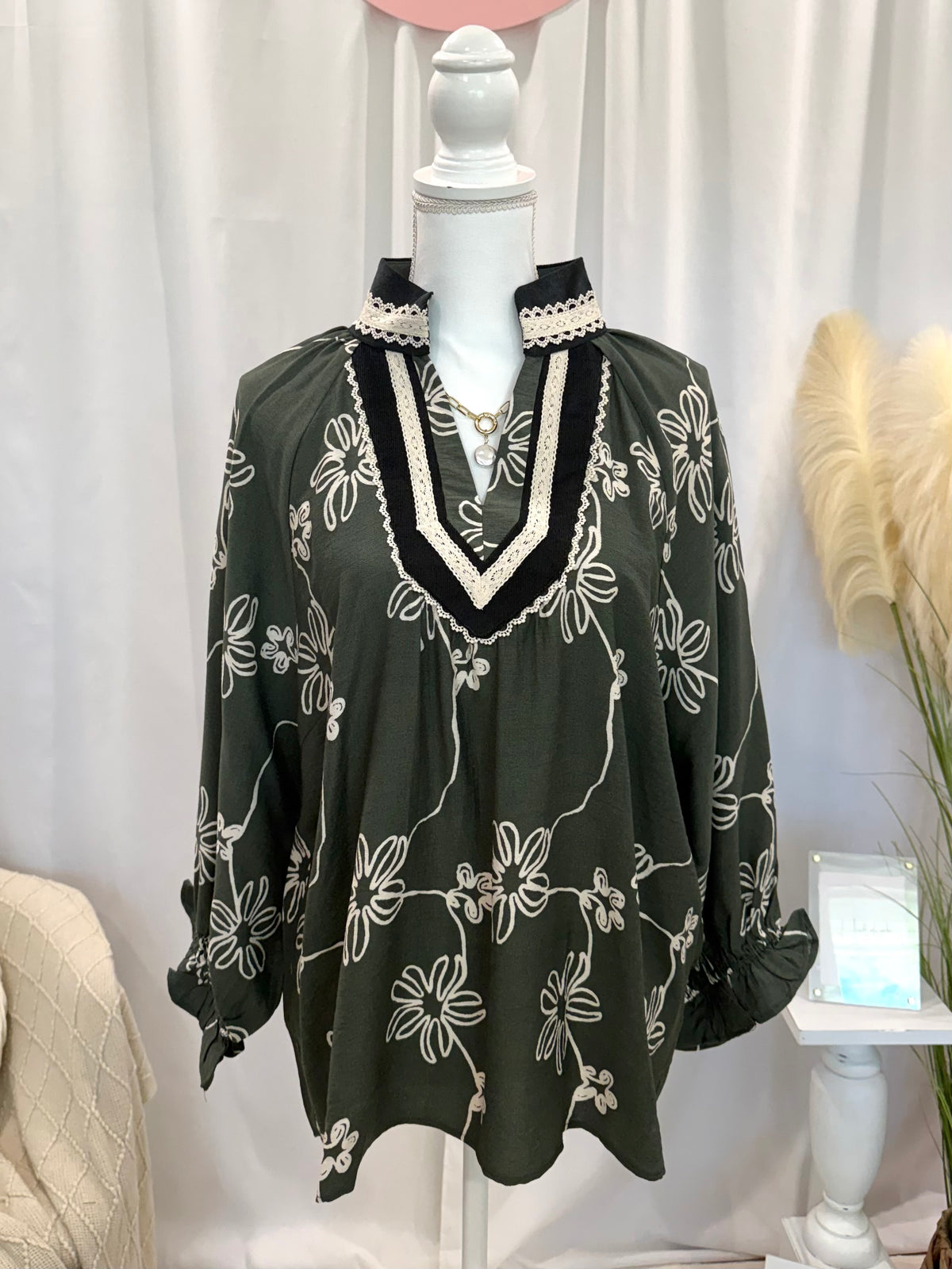 Gentle Green Top