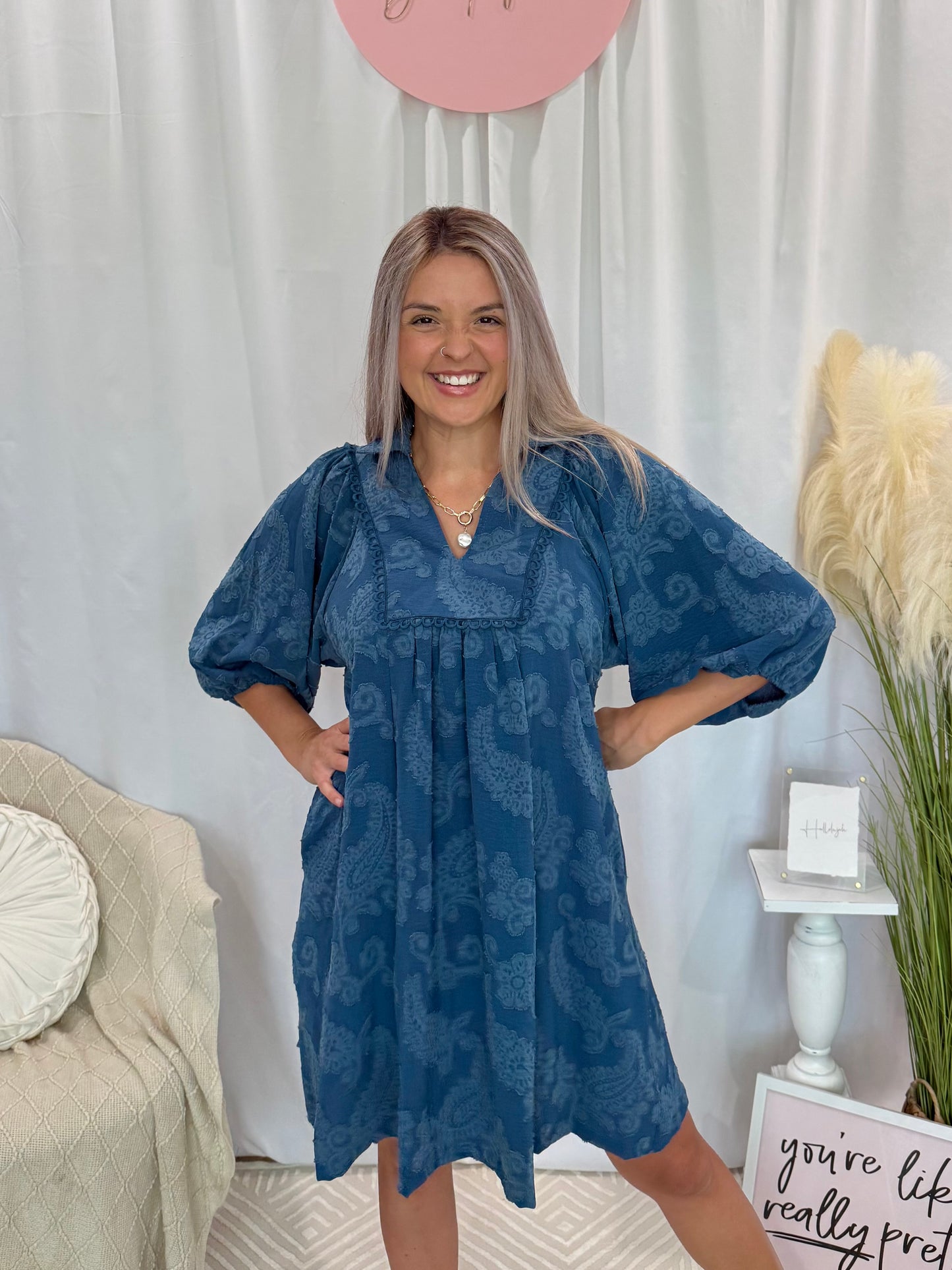 For the Love of Teal Dress (Pockets!)