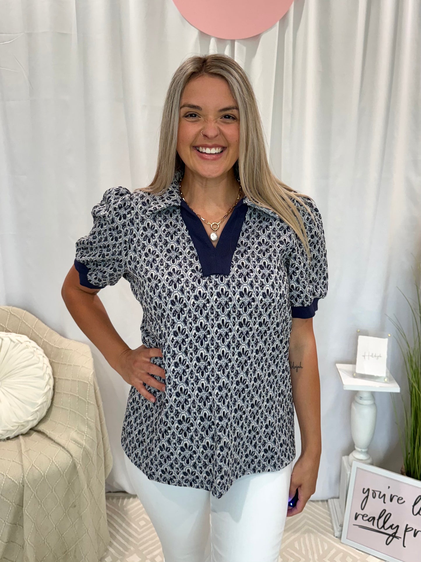 Delightfully Dressed Top