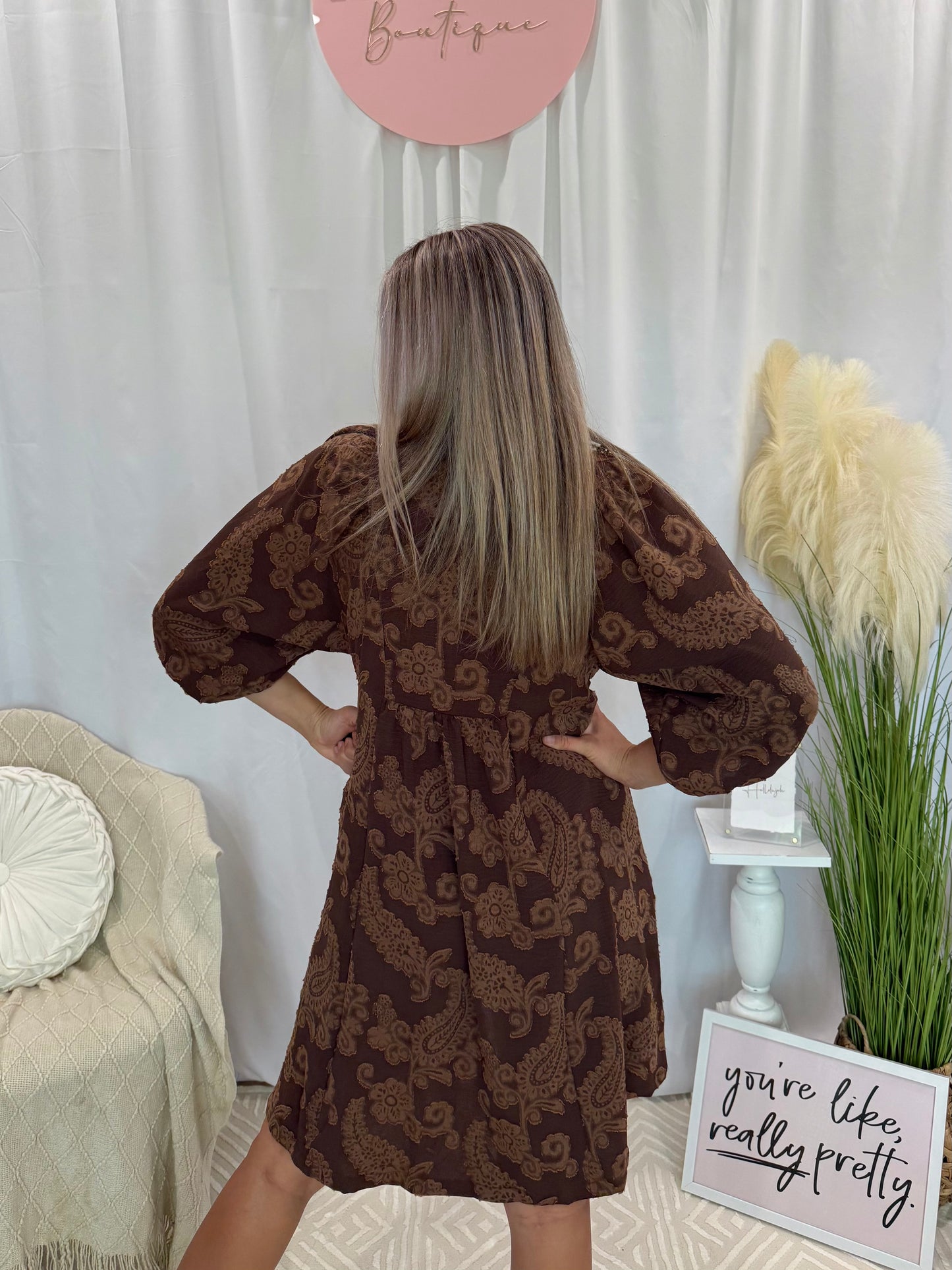 For the Love of Brown Dress (Pockets!)