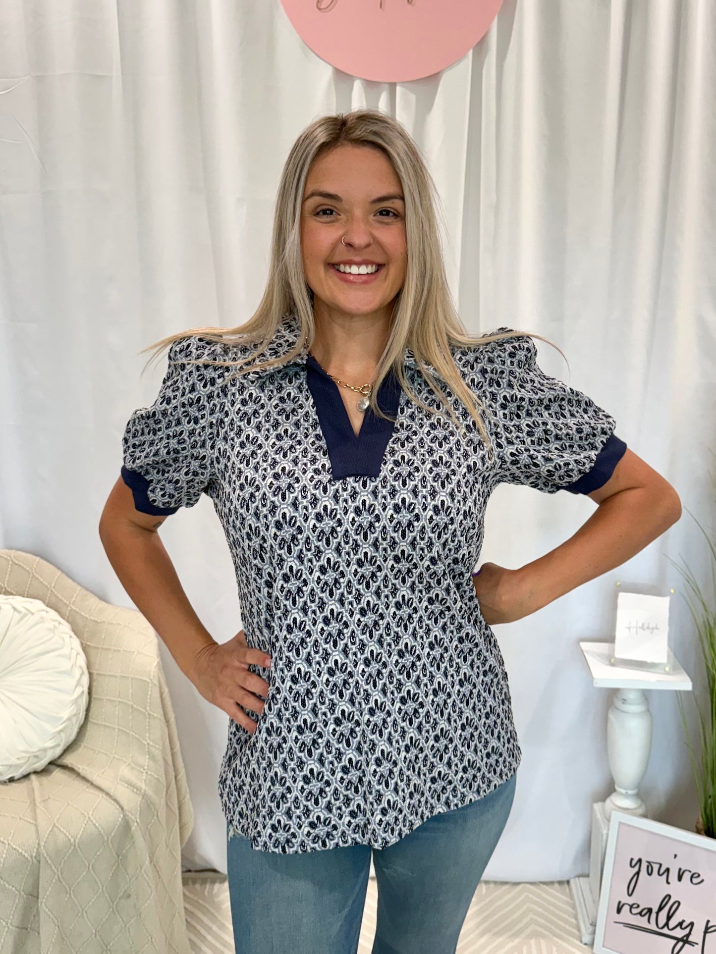 Delightfully Dressed Top
