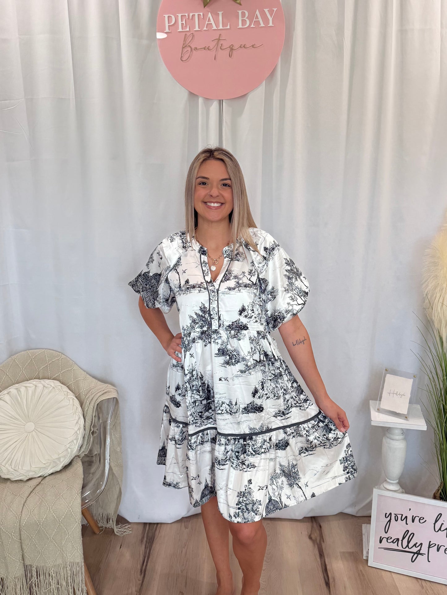 Silky Sunshine Dress